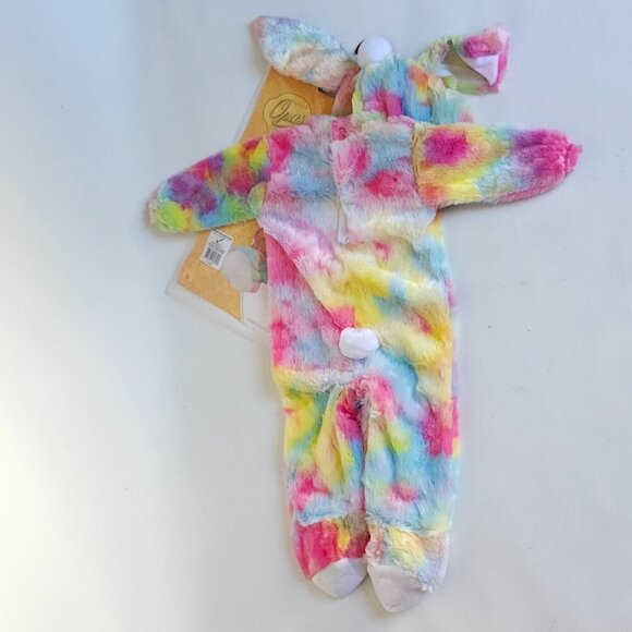RUBIE'S OPUS COLLECTION PATCHWORK BUNNY Baby Costume 6-12 Months BNIP - Picture 4 of 4